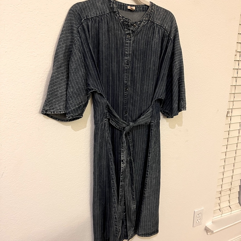 Reba Denim Chambray dress